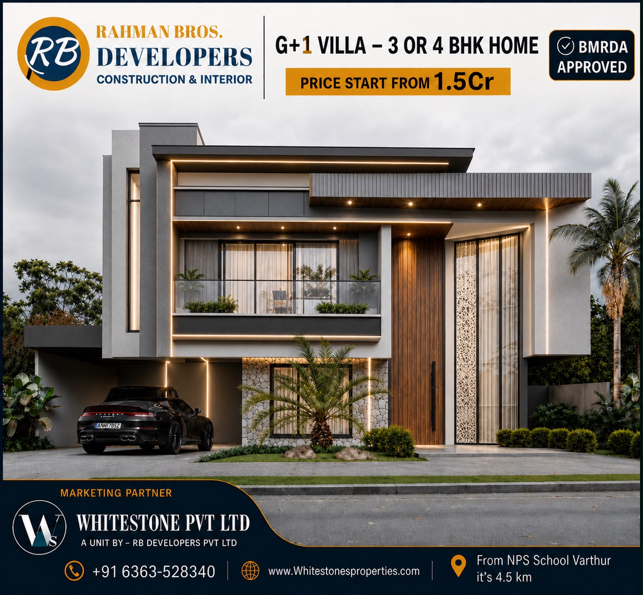 Villa at Saikam Aananda — Phase 1 - independent villa by RB Developers at Sarjapur Bangalore